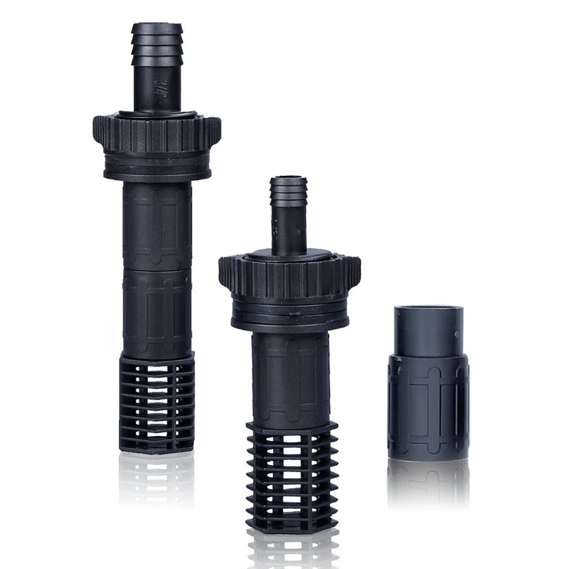 Toolazy Ebb & Flow Fitting Kit，Ebb and Flow Fitting Complete Kit Combo Set with 2 Extensions Used for hydroponics, Tidal Irrigation,Aeroponic,Flood and Drain and drip Irrigation Systems - Image 1